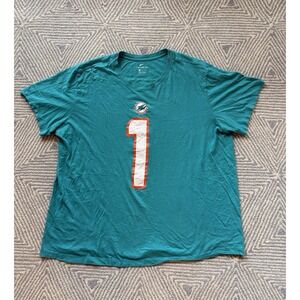 Nike Miami Dolphins Tua Tagovailoa T-Shirt‎ Jersey - Green - XXL